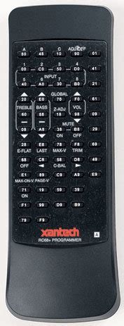 xntleh|xantech remote control.